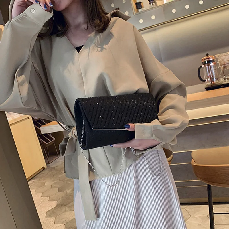 Новая маленькая квадратная сумка в полоску Корейская версия сумки на ремне с