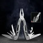 Многофункциональные складные плоскогубцы из нержавеющей стали Складной нож отвертка плоскогубцы складные плоскогубцы для кемпинга на природе многофункциональные плоскогубцы