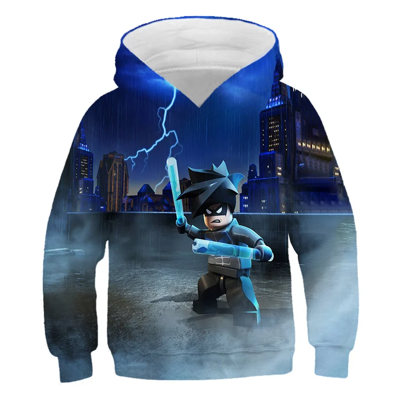 

3D Print hoody Girls Funny Clothes Boys Costume Children spring autumn Tops Hot Game kids sweatshirts modern print New 2021