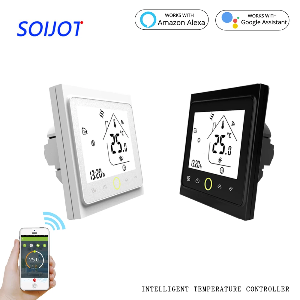 Умный контроллер температуры регулятор нагрева воды теплого пола работы