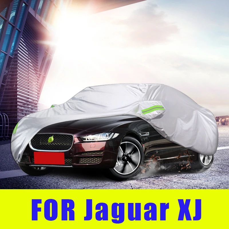 Waterproof Full Car Covers Outdoor Sunshade Dustproof Snow For Jaguar XJ Accessories
