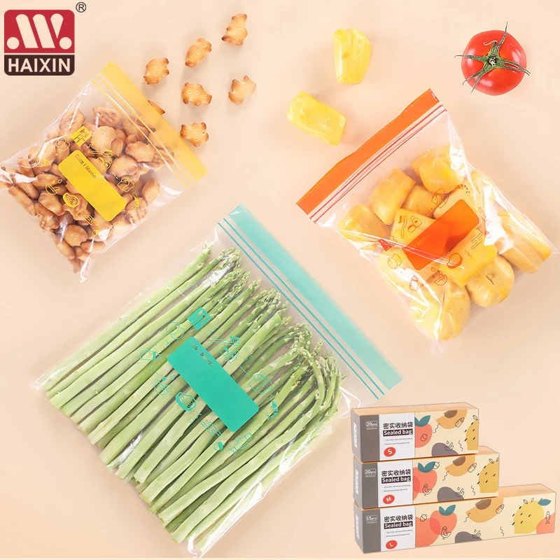 Многоразовые овощи фрукты свежие мешка замораживания Еда Саран Обёрточная