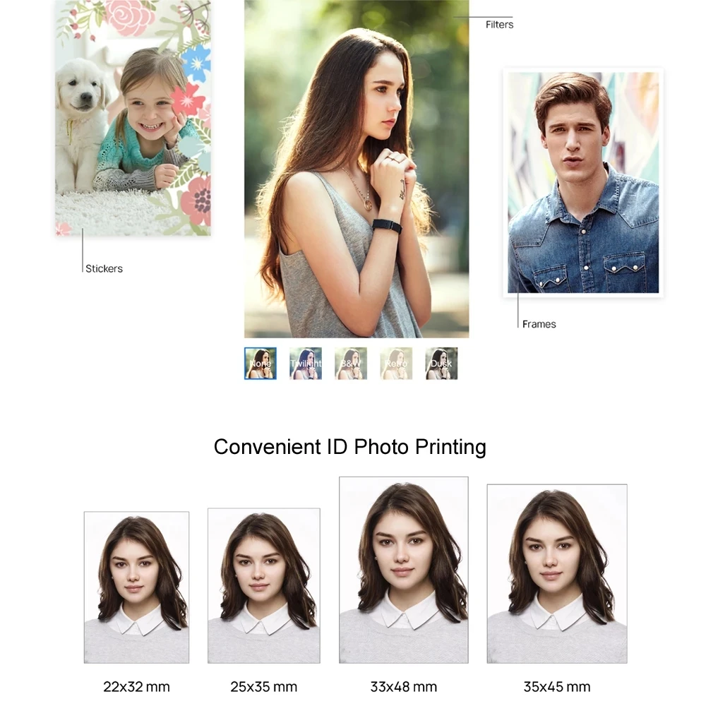 200 листов фотобумаги HUAWEI Zink 2*3 дюйма с защитой от подделки для портативный