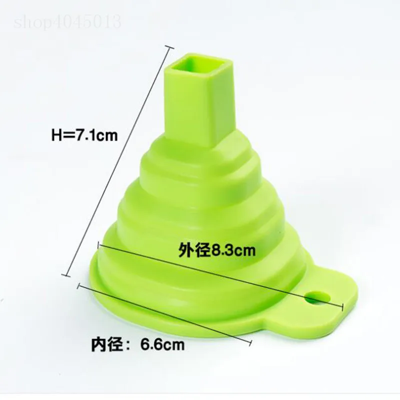 Лидер продаж мини складная телескопическая Воронка с длинной шеей креативные