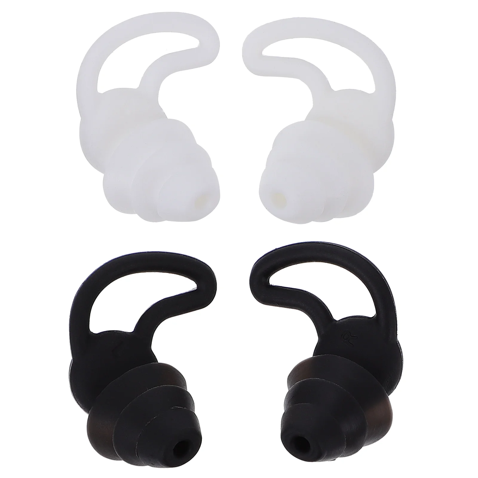 

4pcs Adult Swimming Ear Plugs Waterproof Silicone Ear Plugs for Swimming