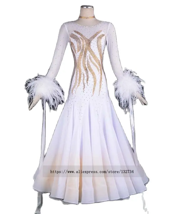 Платье для бальных танцев стандартная юбка платье соревнований костюмы