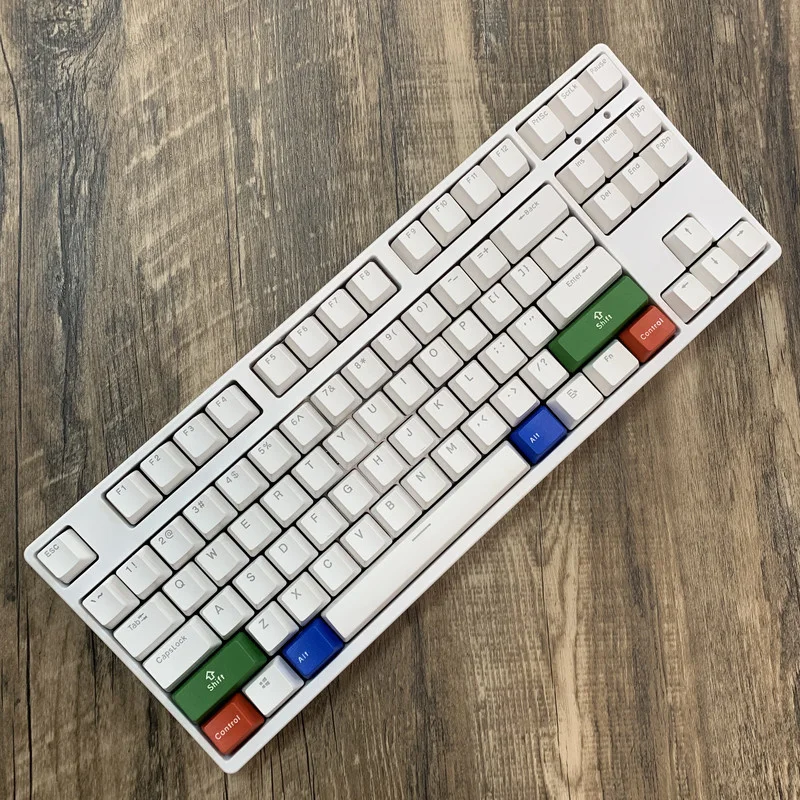 

New 87 Key Mechanical Keyboard TYPE-C Rgb Backlit Hot Swappable Black/Red/Tea/Blue Switch Gaming Mechanical Keyboard For Desktop