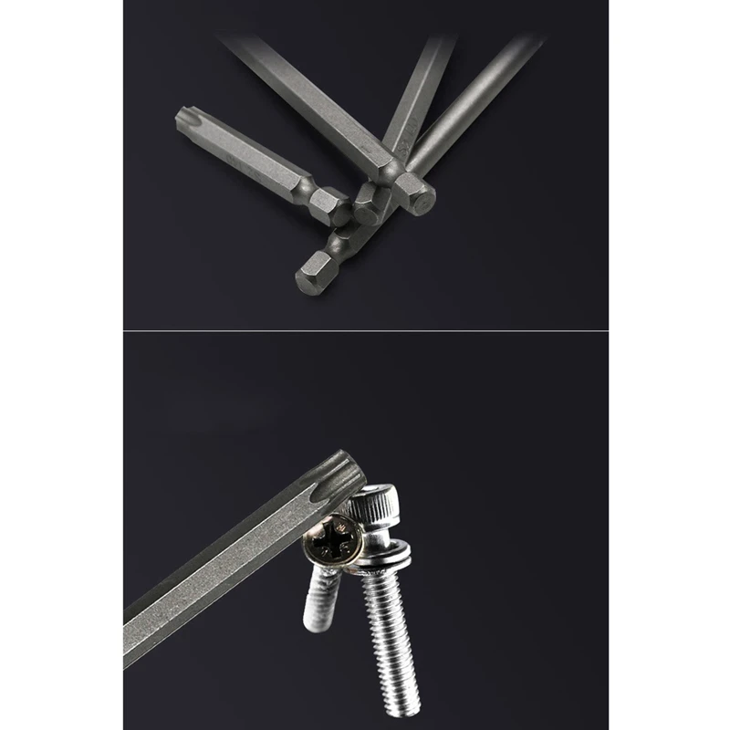 

12PCS/Set 1/4 Inch Hex Shank and L Shaped Wrench Set & 1x DIY Wrench Adjustable 3/8 Inch Extension Wrench