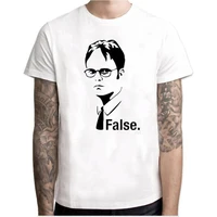 the office dwight schrute tv series man tshirt short sleeve o neck t shirt men jersey fitness harajuku clothes camisetas hombre