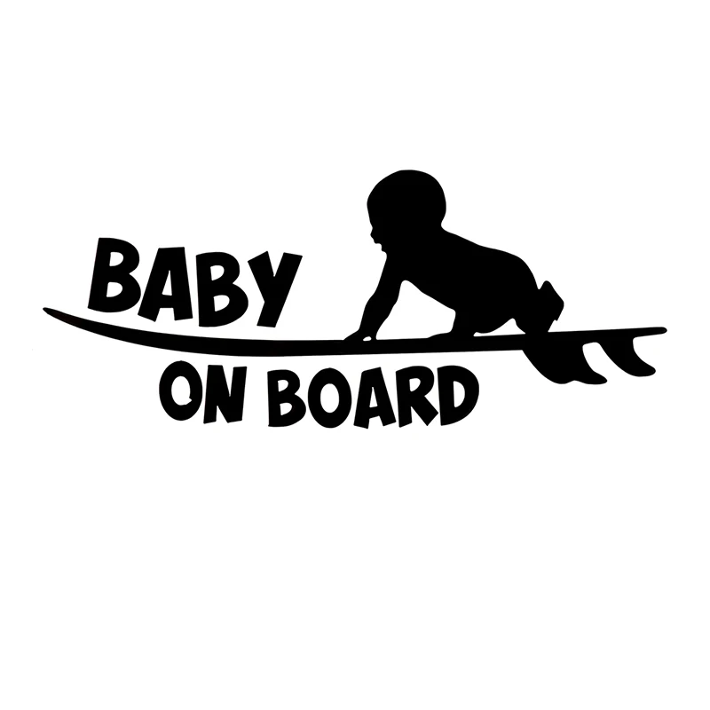 Милая Виниловая наклейка для детей мальчиков малышей в машине на доске горячая