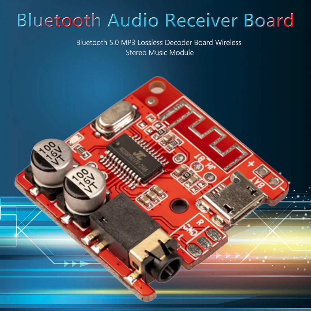 Беспроводной стерео музыкальный модуль Lossless Bluetooth-совместим с 5 0 плата