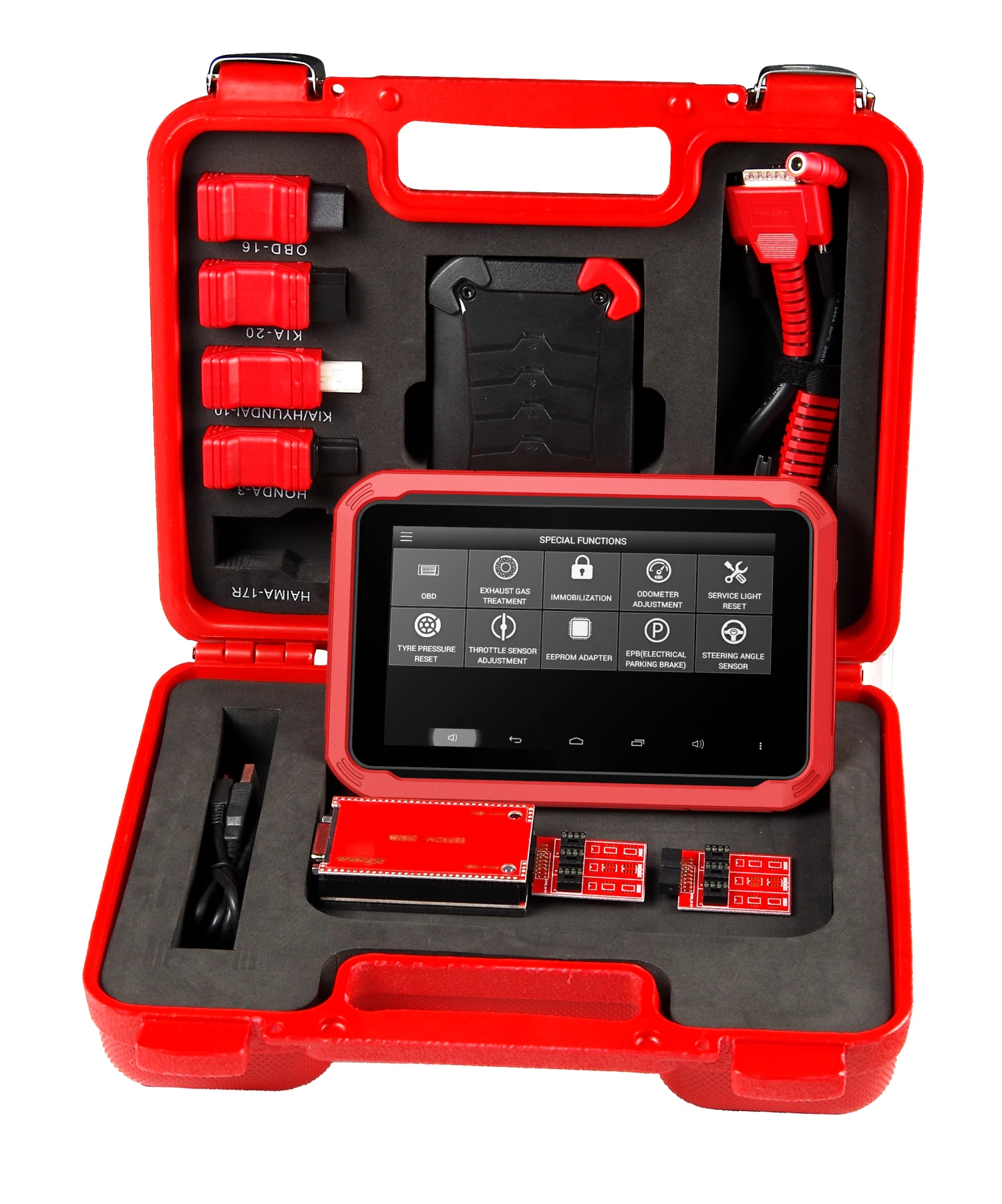 Оригинальный программатор автомобильных ключей XTOOL X-100 Pad X100 с адаптером EEPROM