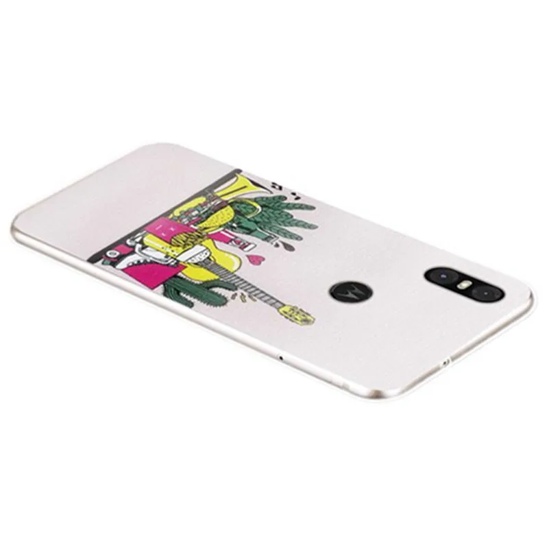 Фото Мягкий силиконовый чехол Lemon 3 из ТПУ для Motorola Moto C E4 E5 E6 G5 G5S G6 Z Z2 Play Plus №5