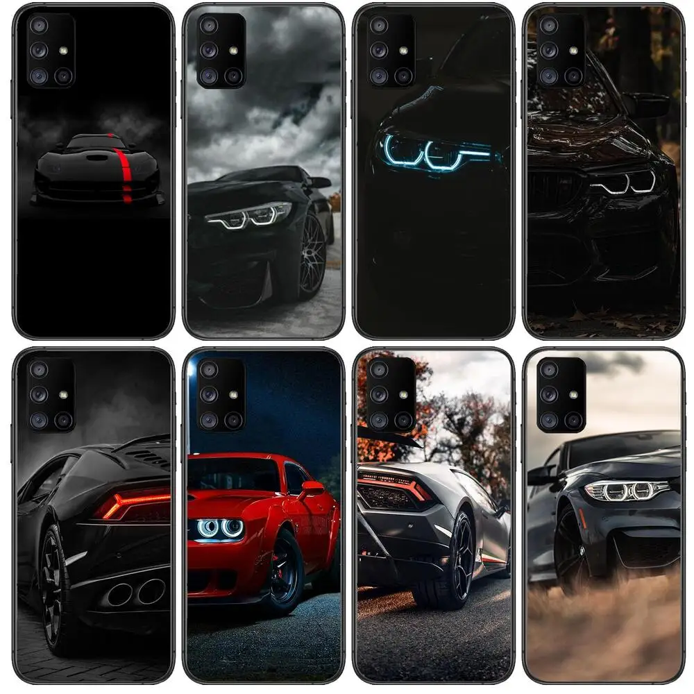 

Drift racing car Phone Case Hull For Samsung Galaxy A50 A51 A20 A71 A70 A40 A30 A31 A80 E 5G S Black Shell Art Cell Cove