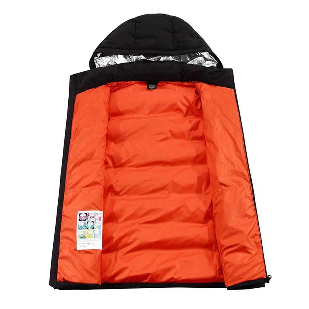 Умный тепловой жилет usb зарядка трехскоростной контроль температуры теплая