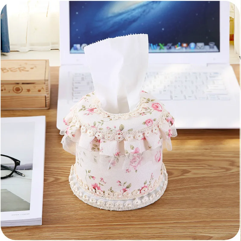 Кружевная коробка для салфеток прочный рулон бумаги дома канцелярские