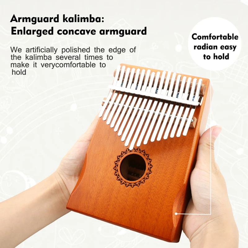 

kalimba 17 key mahogany thumb piano mbira musical Instrument Africa finger piano 30key machine 21 key instrumento musical