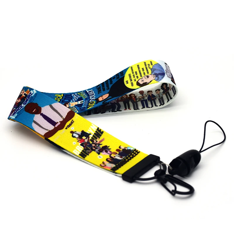 Бруклин Nine Lanyard Акварельная печать Lanyards чехол для телефона TV Show ключей держатели
