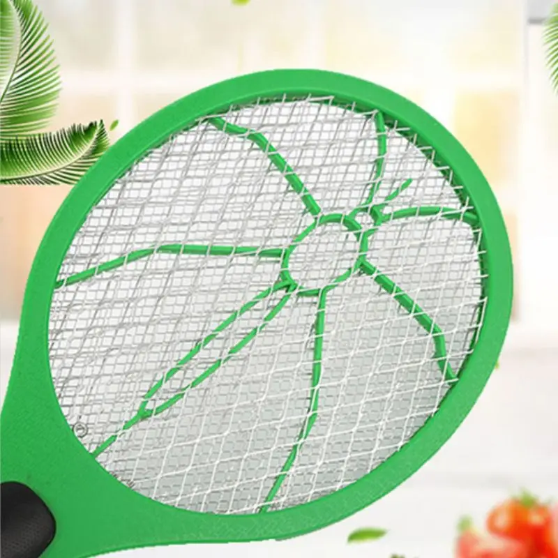 

Electric Anti Mosquito Swatter Cordless Battery Power Insects Fly Killer Racket