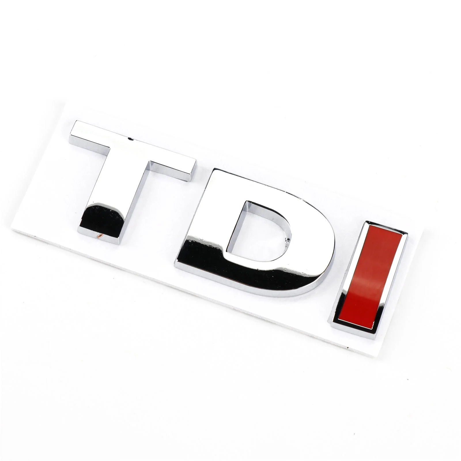 Хром Задняя Крышка багажника знак наклейка эмблемы TDI 3D для VW Volkswagen Golf Jetta Passat MK4 MK5
