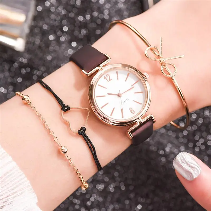 Часы наручные BGG женские кварцевые модные маленькие брендовые простые в ретро