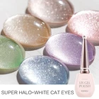 Гель-лак для ногтей кошачий глаз, 10 цветов, нетоксичный, долговечный