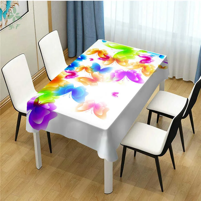 

Mew Colorful Design Unique Tablecloth Dining Decoration