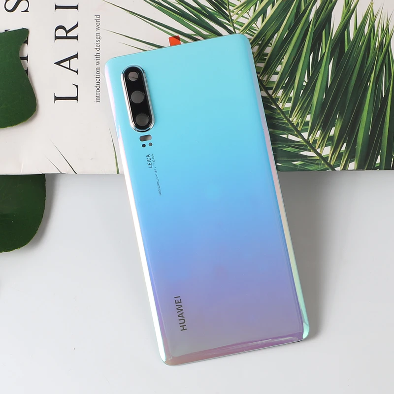 Оригинальный корпус P 30 для Huawei P30 стеклянная задняя крышка аккумулятора детали
