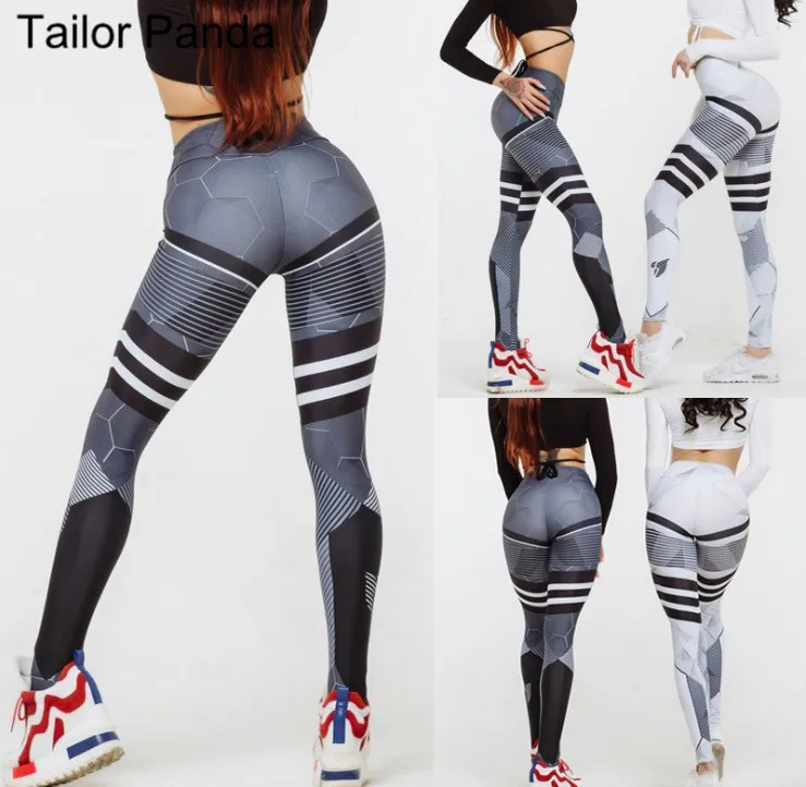 women yoga leggings sport pants for gym high waisted seamless running fitness workout black gray 2020 new | Спорт и развлечения