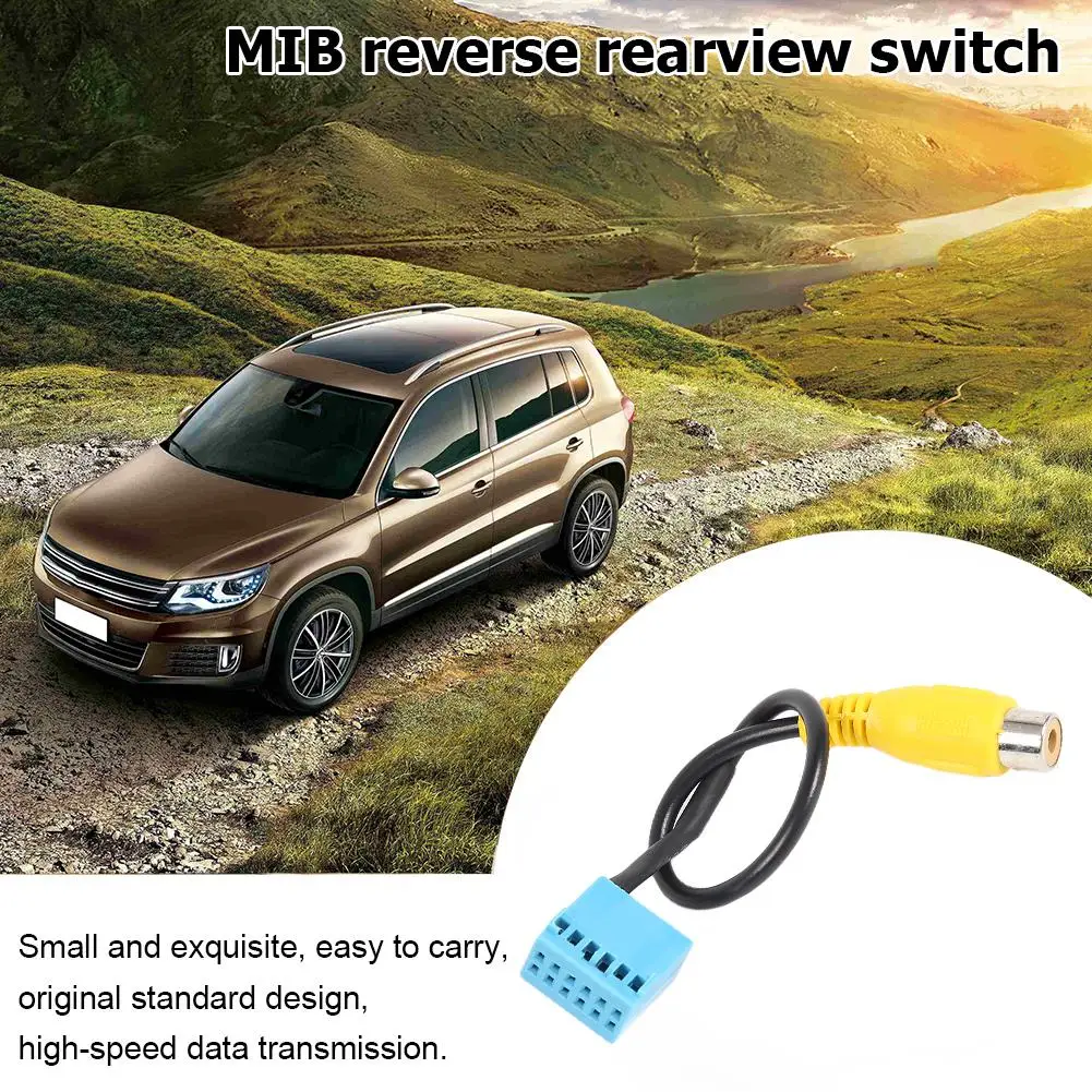 Автомобильный Кабель MIB RVC для камеры заднего вида Сменный Адаптер Volkswagen Golf VI Jetta 5