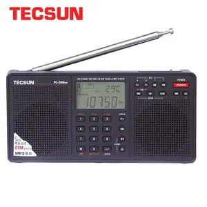 Tecsun PL-398MP стерео радио FM портативный Полнодиапазонный цифровой тюнинг ETM ATS DSP Двойной Динамик Приемник mp3-плеер Поддержка TF-карты