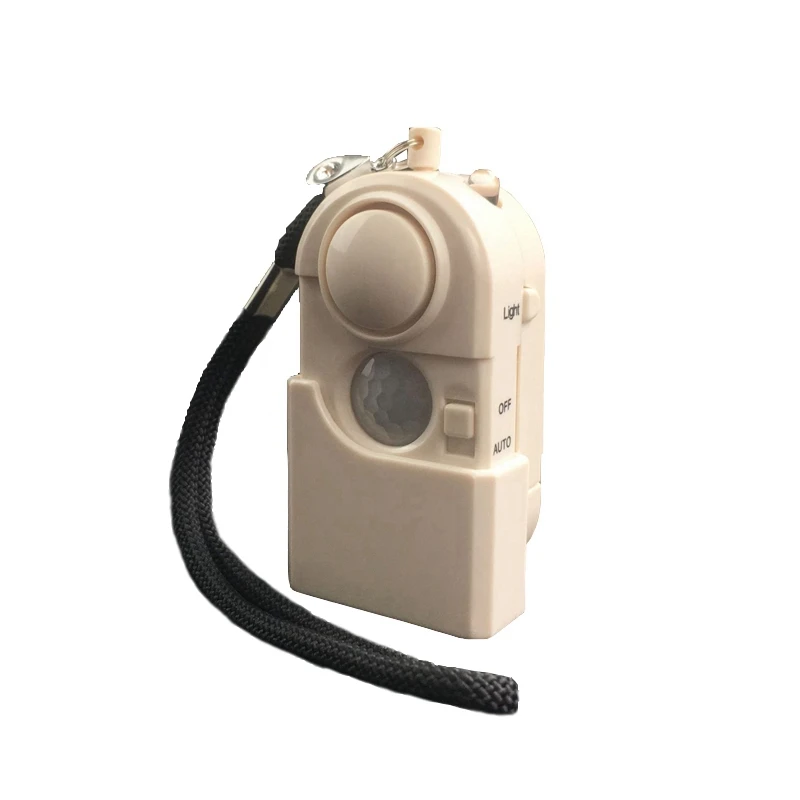 

Security Alarm Camping Travel Portable Mini Infrare PIR Motion Sensor Detector Wireless Home Security Anti-theft Personal Alarm