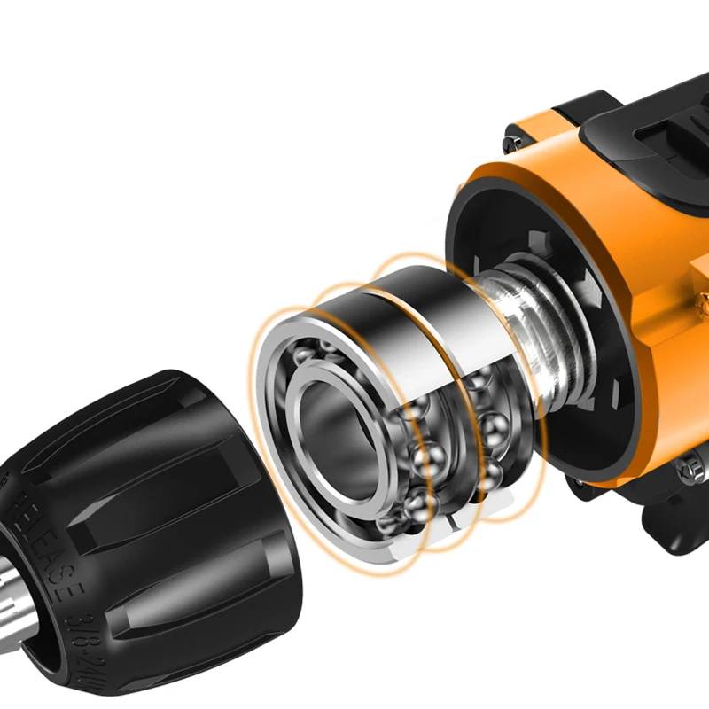 Электрический шуруповерт Аккумуляторная дрель с литиевым аккумулятором гаечный