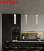 oulala pendant lights brass led fixture modern home creative decoration suitable for home dining room restaurant