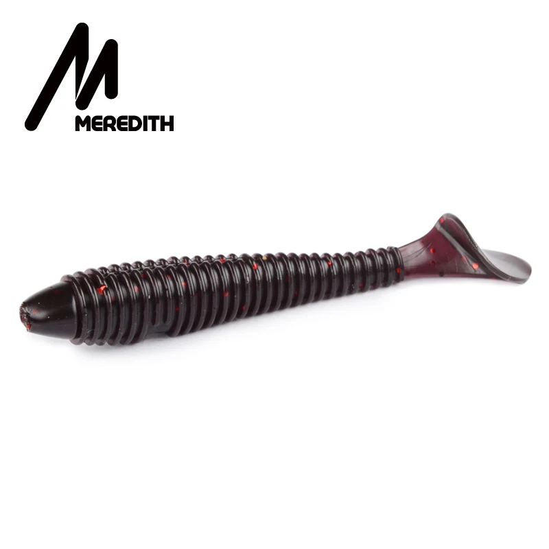 Рыболовные приманки MEREDITH Swing Impact FAT 75 мм 85 мм 180 мм мягкая резиновая приманка Вибрационный хвост воблеры рыболовные снасти силиконовая приманка на щуку - Цвет: M
