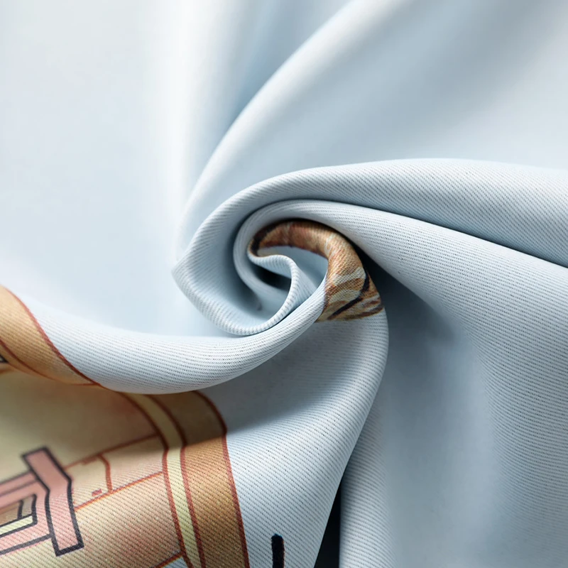 Тюлевые шторы с принтом птиц в американском стиле занавески для гостиной спальни