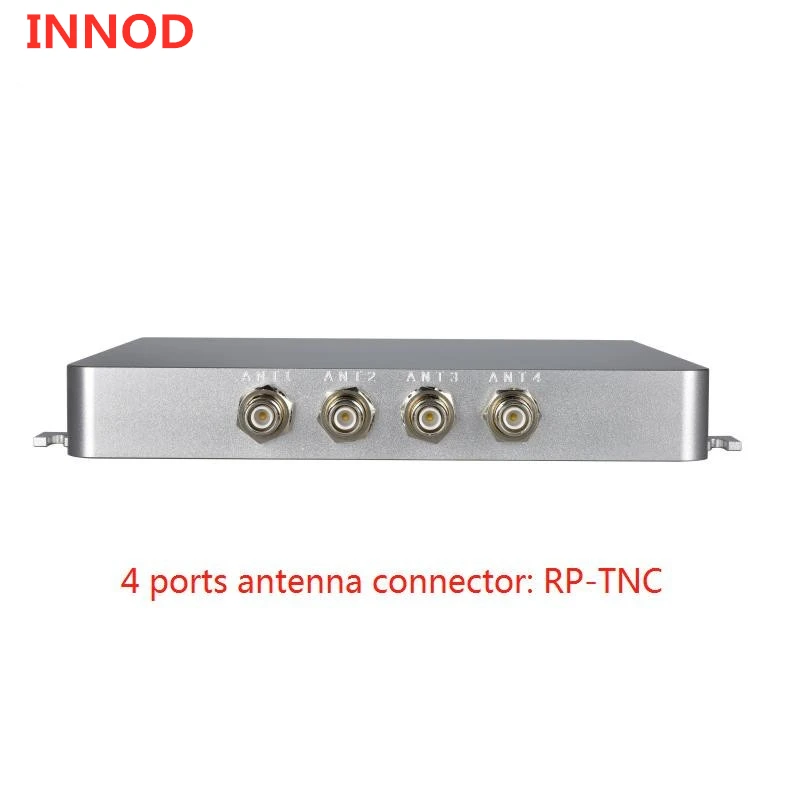 Новая форма дешевле 4 канала Impinj R2000 дальний uhf rfid epc gen 2 тег считыватель с бесплатной sdk этикетка, образец