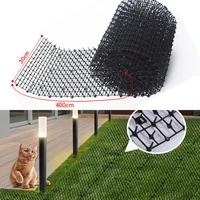 garden cat scat repellent mat prickle strips no hurt to pets anti cat net spike deterrent keep cat dog away digging climbing