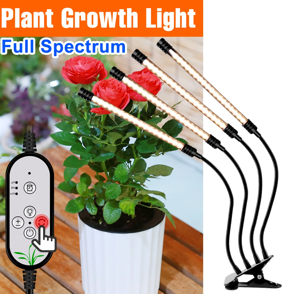 

USB Plant Light LED Full Spectrum Grow Lamp 5V Phyto Lights 9W 18W 27W 36W Indoor Flowers Cultivate Bulbs LED Growth Tent Box