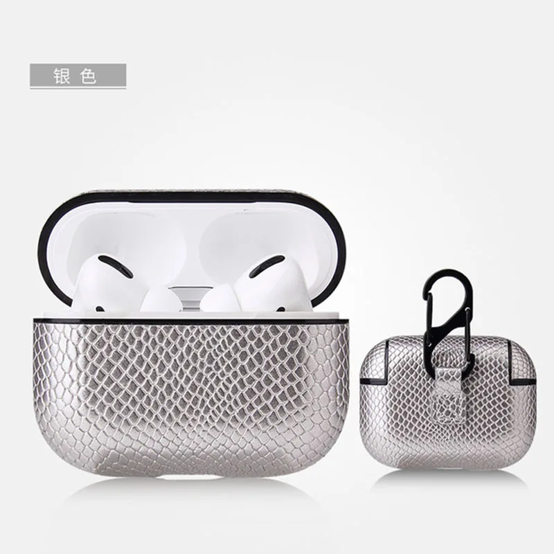 Для Airpods pro Bluetooth беспроводная гарнитура бизнес из искусственной кожи коробка для