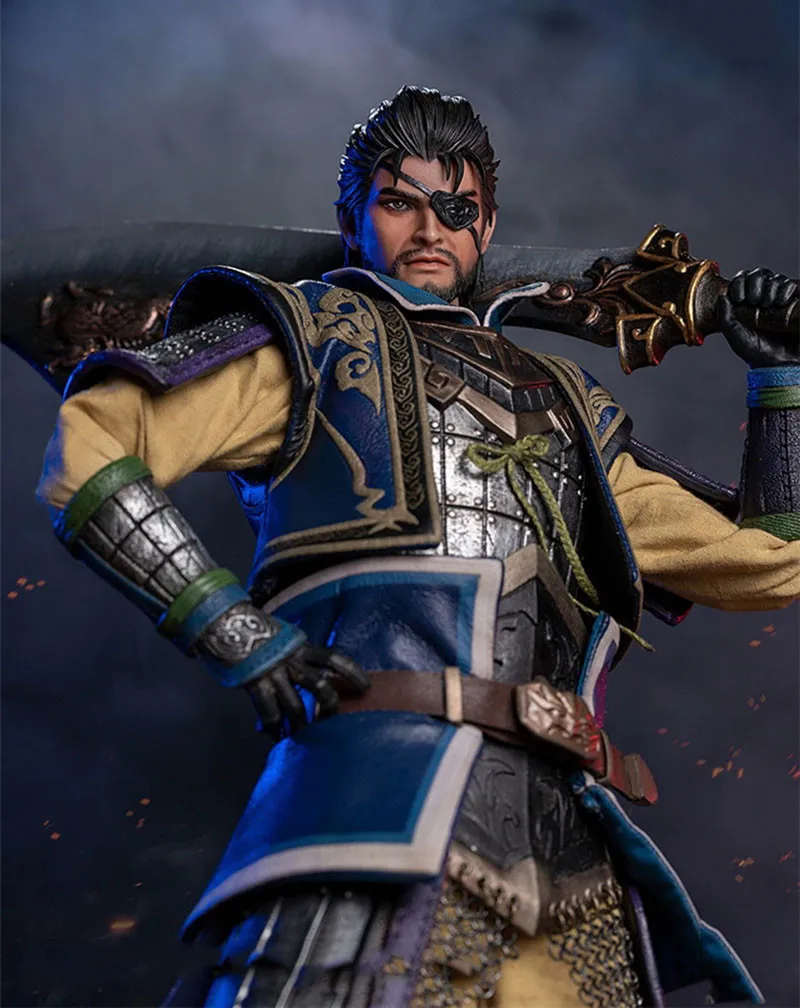 Для коллекции в масштабе 1/6 Мужские Династии воины 8 Xiahou Dun полный набор