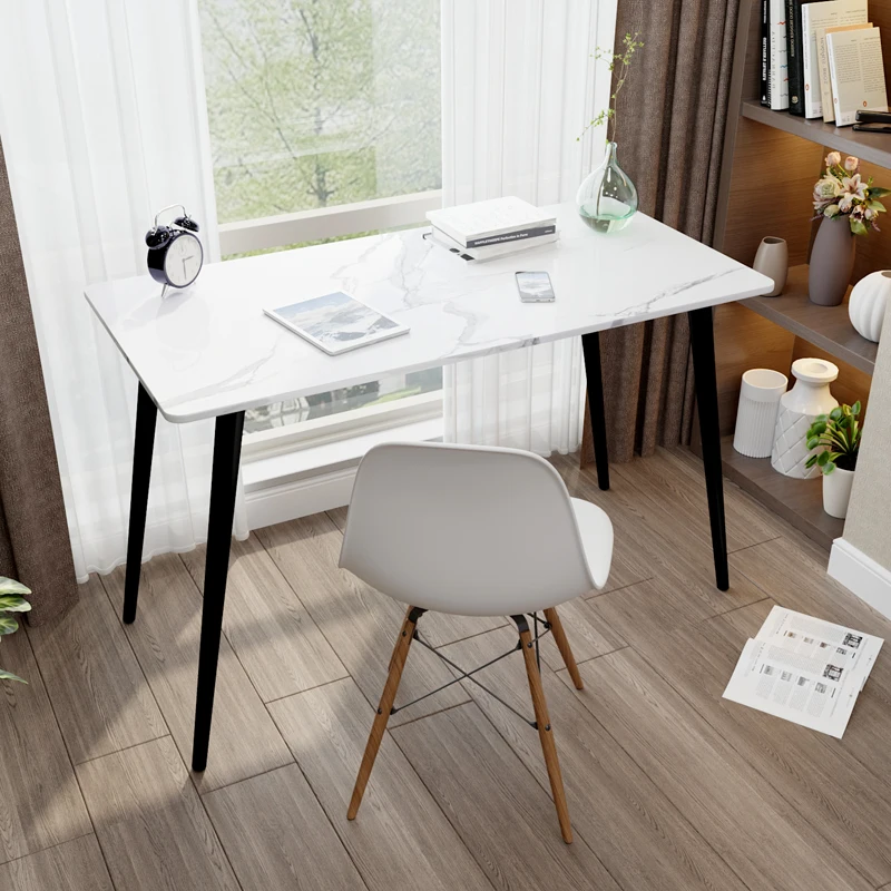 Настольный компьютерный стол в скандинавском стиле современный минималистичный