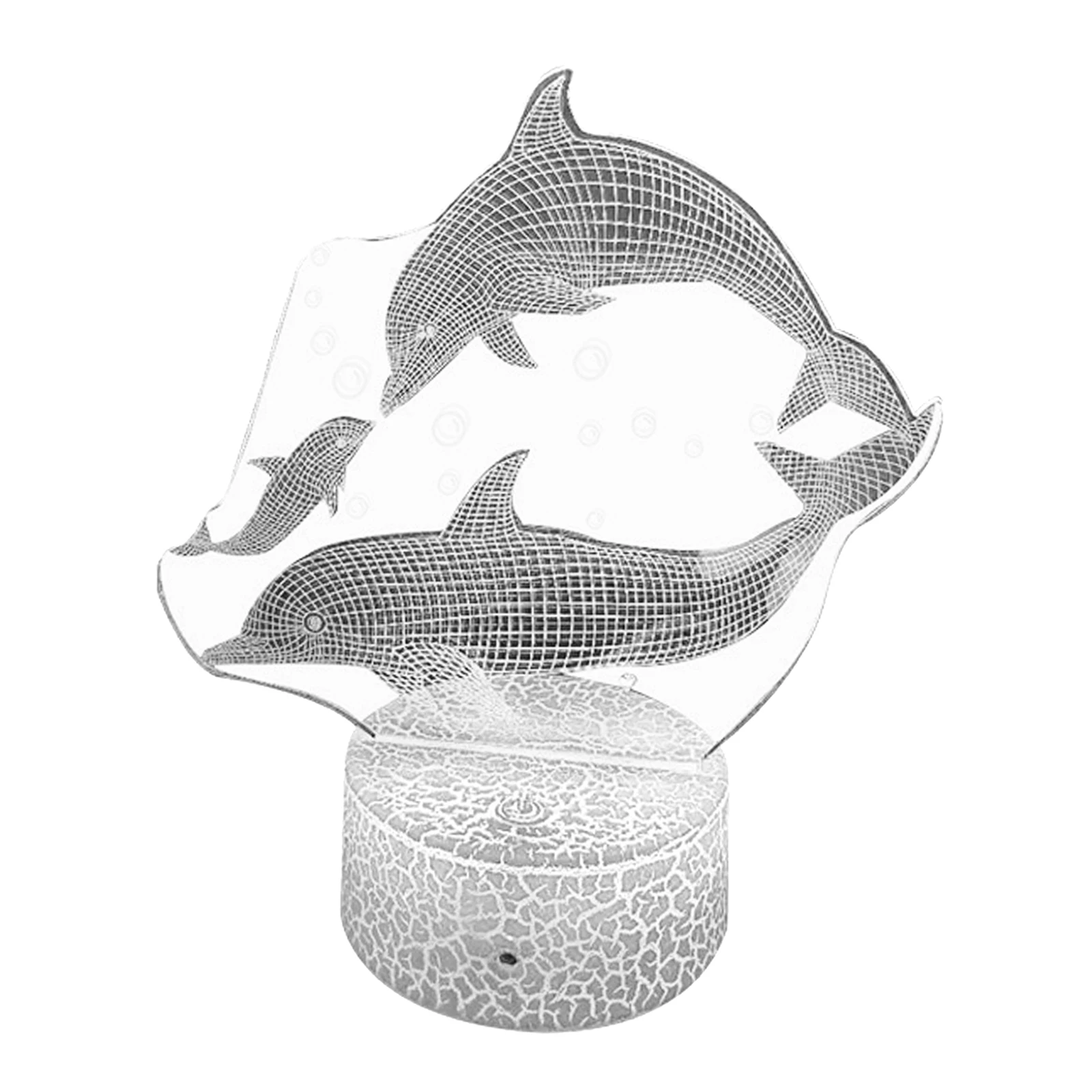 

Remote Control 3D Night Light for Boys Girls Decoration Household Kids' Room