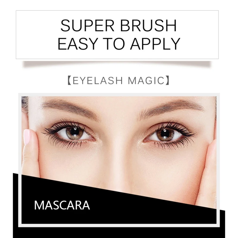 4d Тушь для ресниц водоСТОЙКАЯ не-dizzy окрашивание длительная завивка плотная