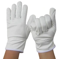 hot white labor insurance thick cotton work gloves cotton cloth thin medium and thick etiquette wenwan quality inspection gloves
