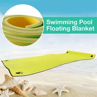180x60cmswimming pool floating mattress fun toy water blanket mat bed tear resistant xpe foam outdoor floating water pad