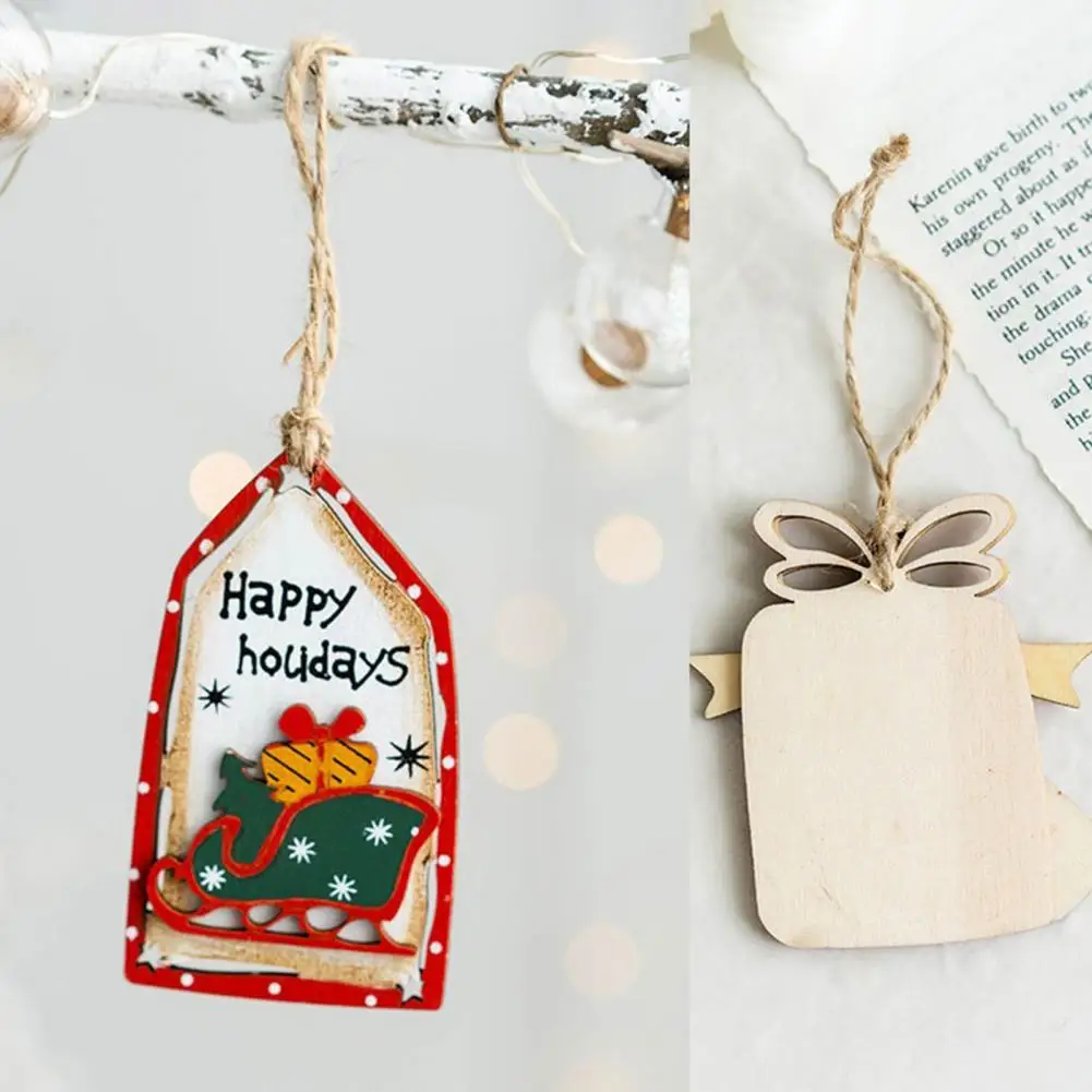 

Portable Unique Creative Snowman Pattern Hanging Decor Long Lasting Hanging Decor Wide Application for Christmas