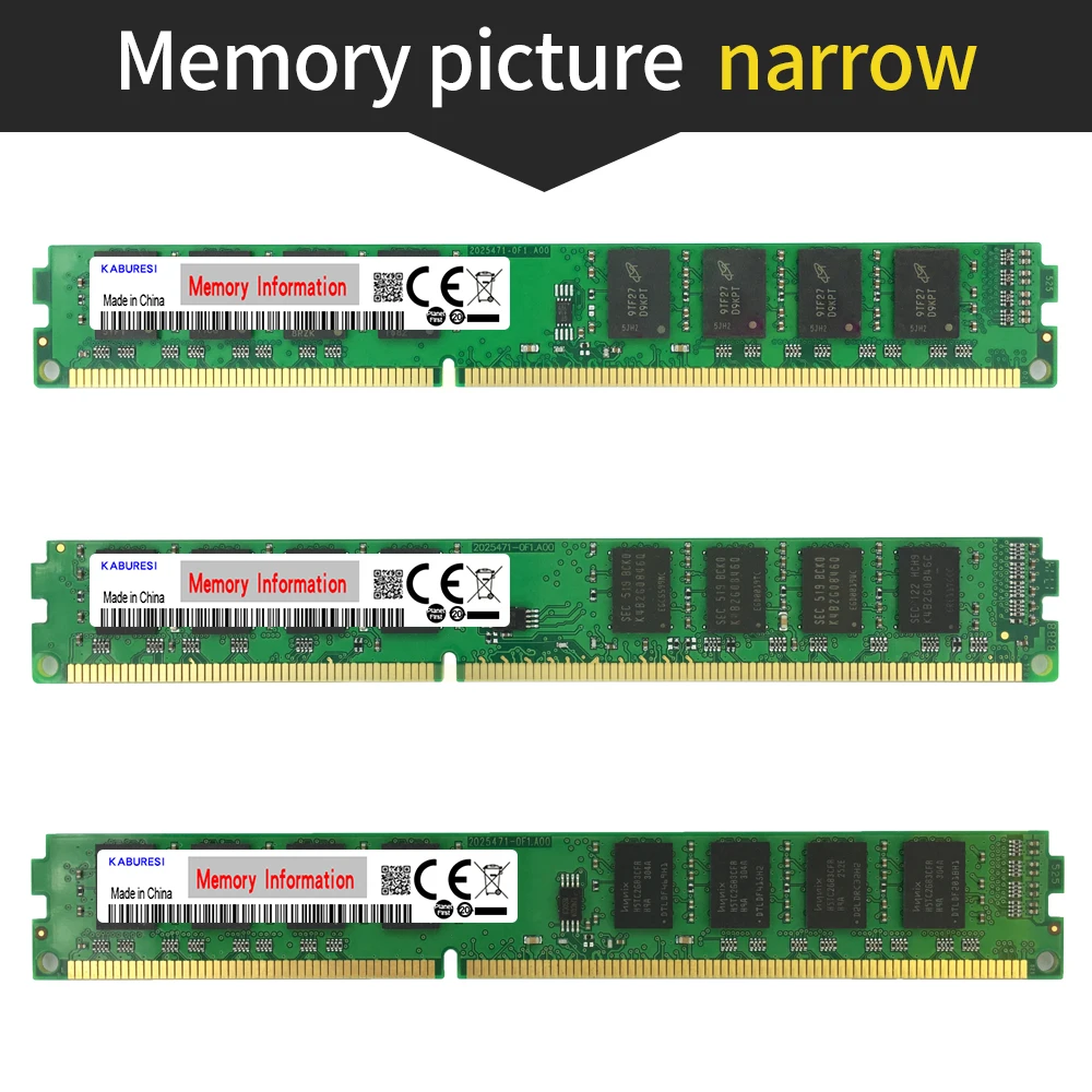 Оперативная память kaburesi для настольных ПК оперативная DDR3 2 ГБ 4 Гб 1066 МГц 1333 1600 1 5
