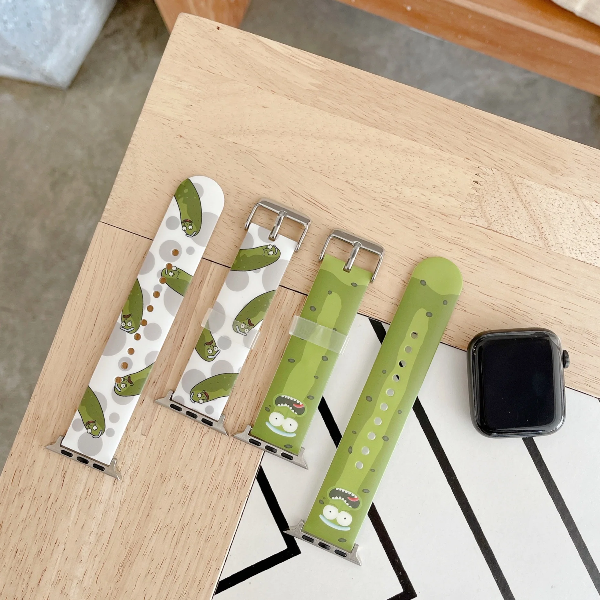 

YUKIRIN Rick Morty IMD Straps for apple watch band For iWatch Series SE 6 5 4 3 2 1 Replacement Loop 38 40 42 44mm Watchbands