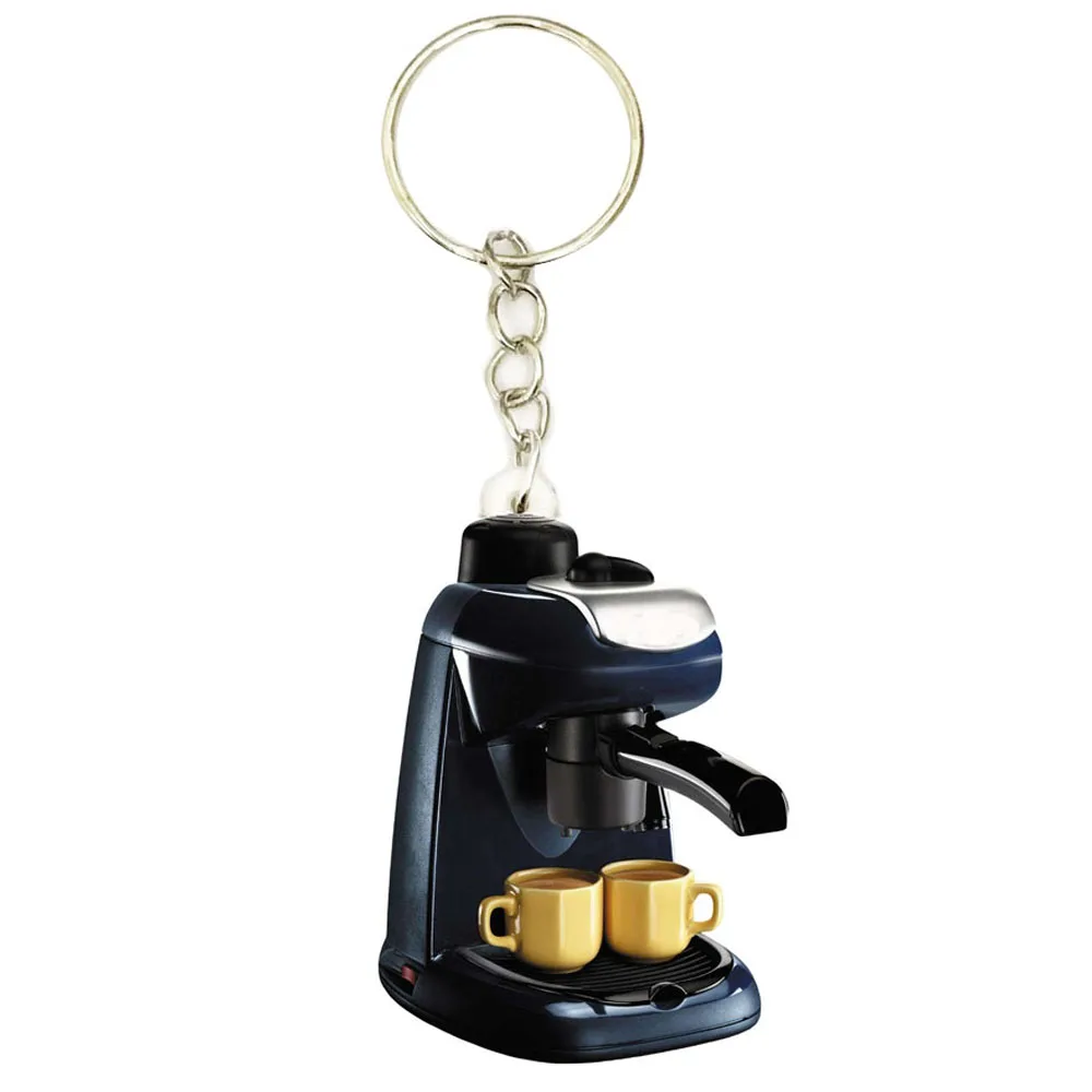 Акриловый брелок для ключей с функцией кофемашины роскошный подарок мужчин и